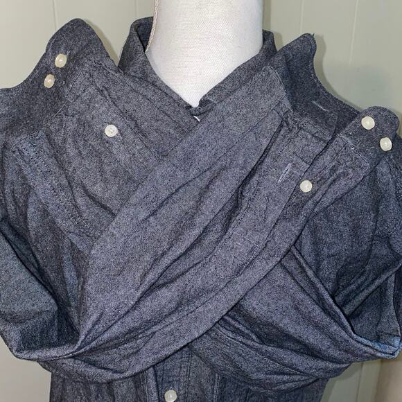 3 Dress Shirts Goodfellow UNLISTED Double Pump Size SIZE M 1 Slimfit Long Sleeve - Picture 3 of 10